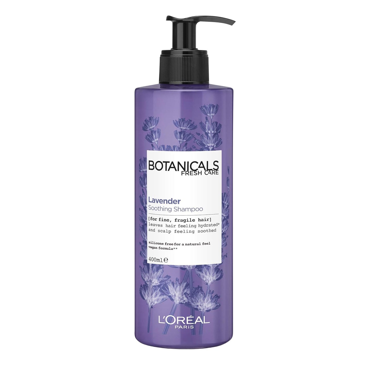 L'Oreal Paris Botanicals Fresh Care Lavender Soothing Shampoo 400ml,3600523558575