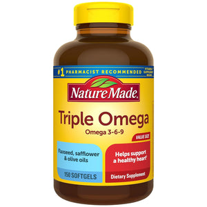 Nature Made Triple Omega 3-6-9 150 Softgels