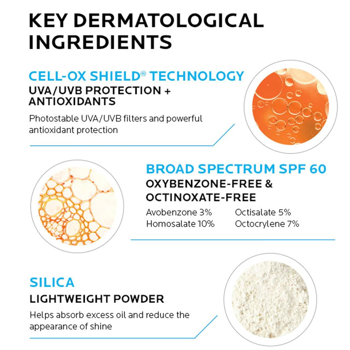 La Roche-Posay Anthelios SPF 60 Ultra Light Fluid Sunscreen 50ml,883140012993