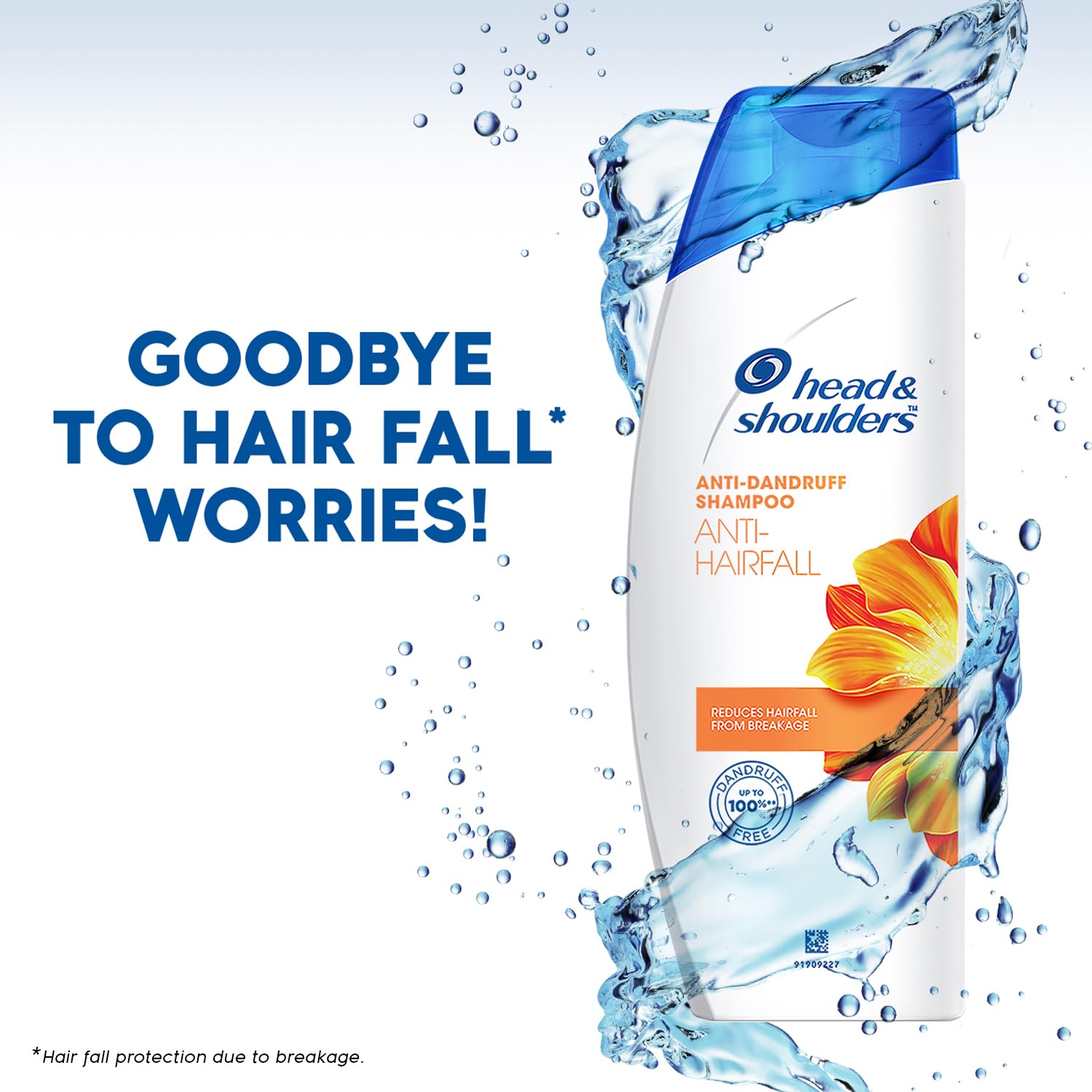 Head & Shoulders Anti-Hairfall Anti-Dandruff Shampoo 400ml,5011321525832,