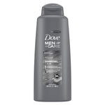 Dove Men +Care Charcoal + Clay Purifying Shampoo 603ml,079400453327,