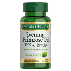 Nature's Bounty Evening Primrose Oil 1000mg 60 Softgels