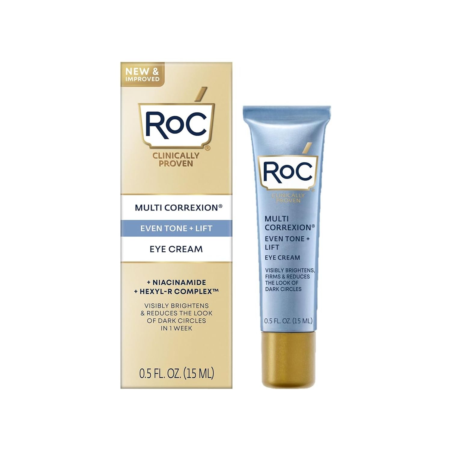 ROC Multi Correxion Even Tone + Lift 5-In-1 Eye Cream 15ml,840103212159