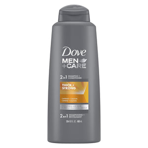 Dove Men +Care Thick & Strong Fortifying Shampoo + Conditioner 603ml,079400453297