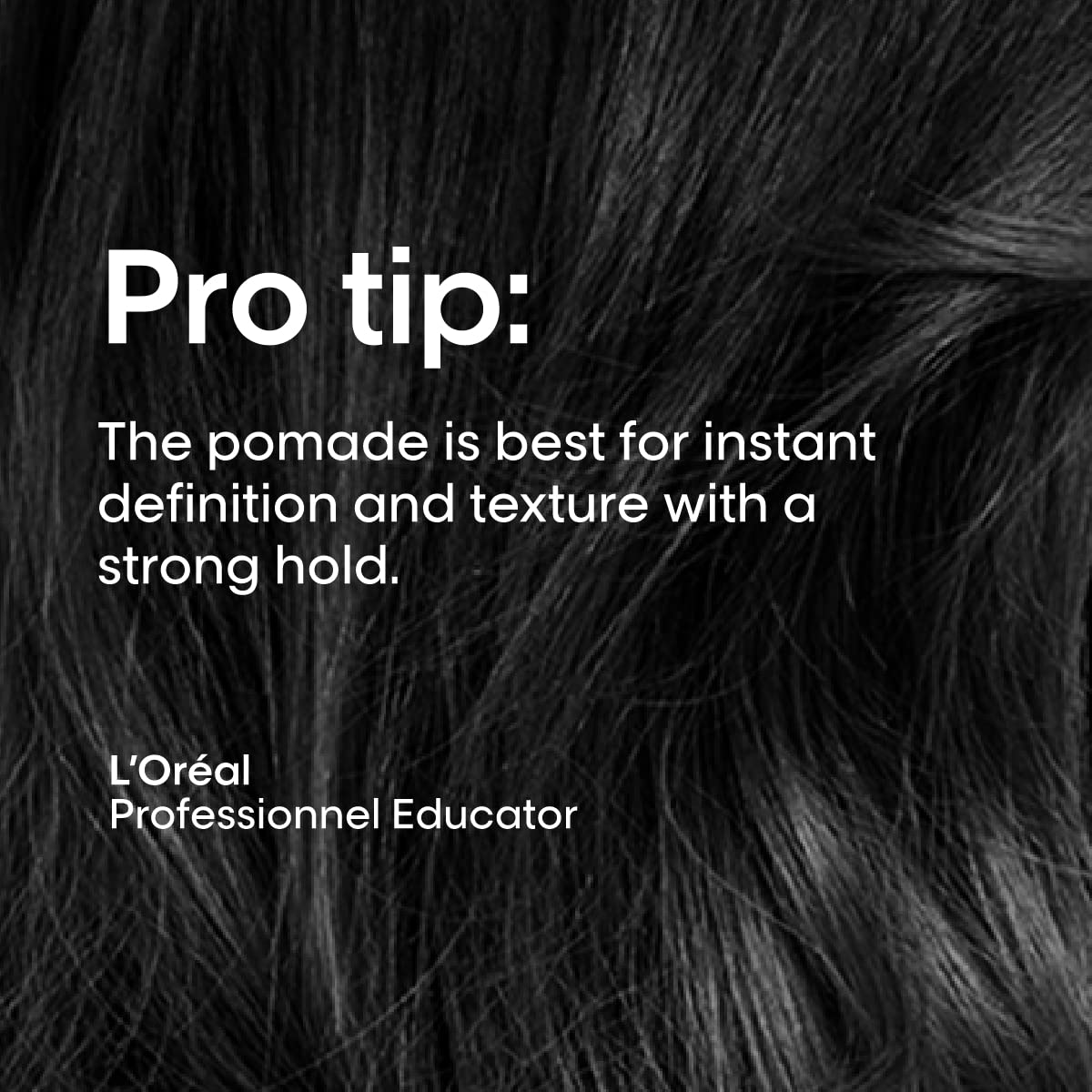 L'Oreal Paris Professionnel Homme Mat Force No.4 Hair Styling Pomade 80ml,3474630242784,
