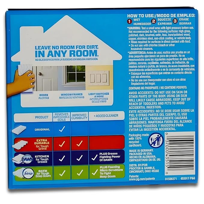 Mr. Clean Magic Eraser Original (Pack Of 2),037000435150