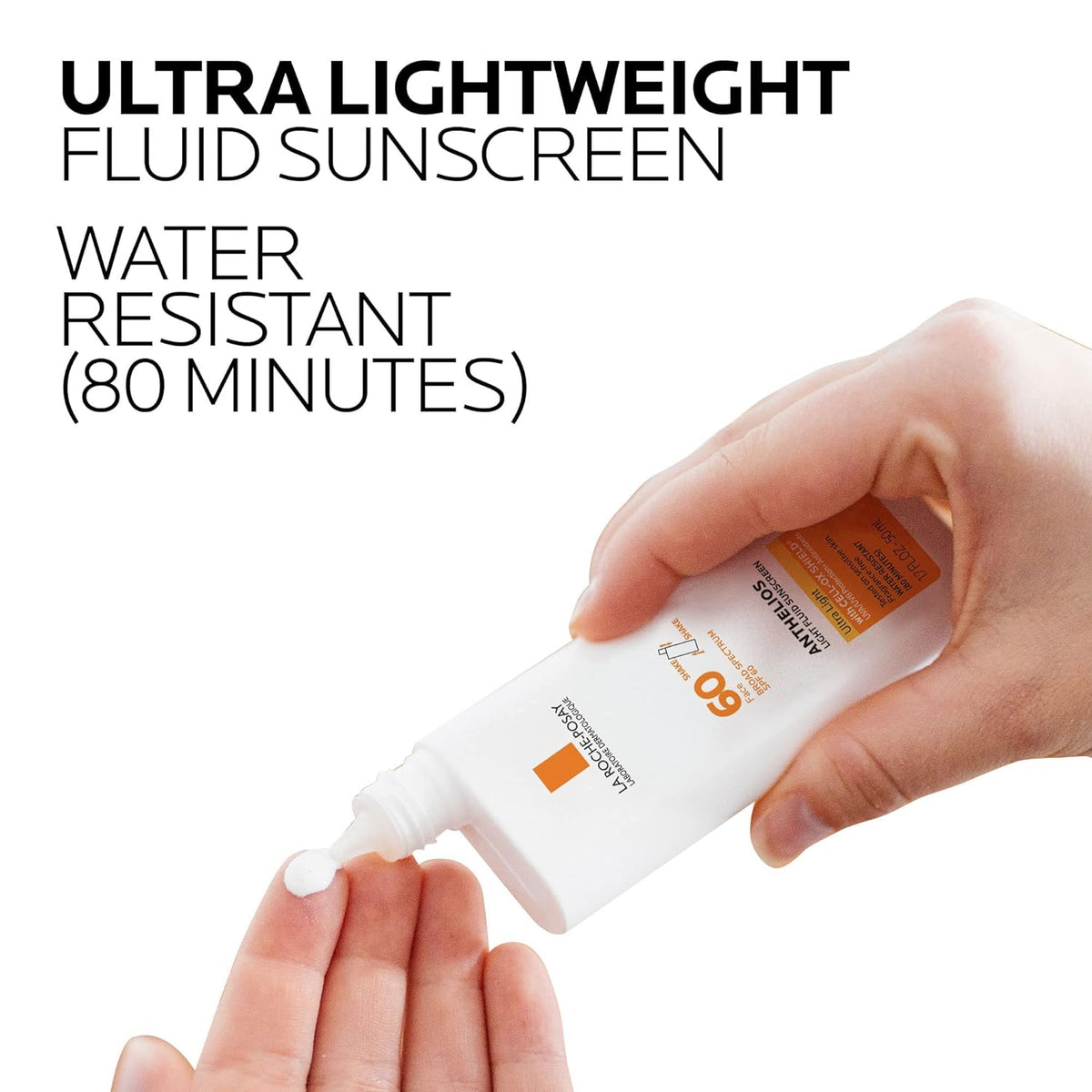 La Roche-Posay Anthelios SPF 60 Ultra Light Fluid Sunscreen 50ml,883140012993