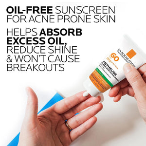 La Roche-Posay Anthelios SPF 60 Dry Touch Clear Skin Sunscreen 50ml,3606000430488,