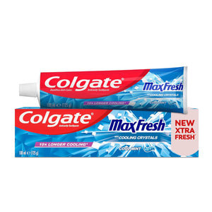 Colgate Max Fresh Cooling Crystals Cool Mint Anticavity Toothpaste 100ml