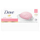 Dove Beauty Bar Pink Soap (Pack Of 6) 106g Each