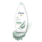 Dove Purifying Detox Green Clay Shower Gel 500ml,8717163684825