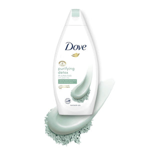Dove Purifying Detox Green Clay Nourishing Body Wash 650ml,011111017221,