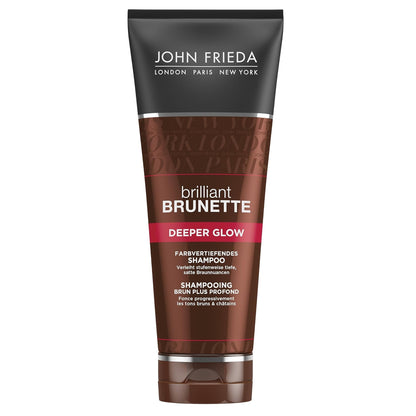 John Frieda Brilliant Brunette Deeper Glow Shampoo 250ml