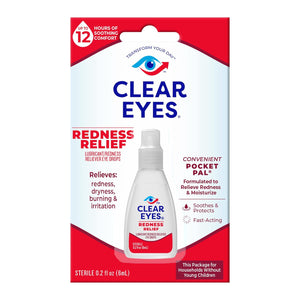 Clear Eyes Redness Relief Pocket Pal Eye Drops 6ml