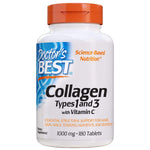 Doctor's Best Collagen Types 1 & 3 Vitamin C 1000mg 180 Tablets,753950002043,