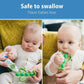 Dr. Brown's Toothbrush & Fluoride Free Strawberry Flavor Toothpaste 40g Set For 0-3 Years