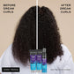 John Frieda Frizz Ease Dream Curls Sulfate Free Rosehip Oil Shampoo 250ml,5017634005962,