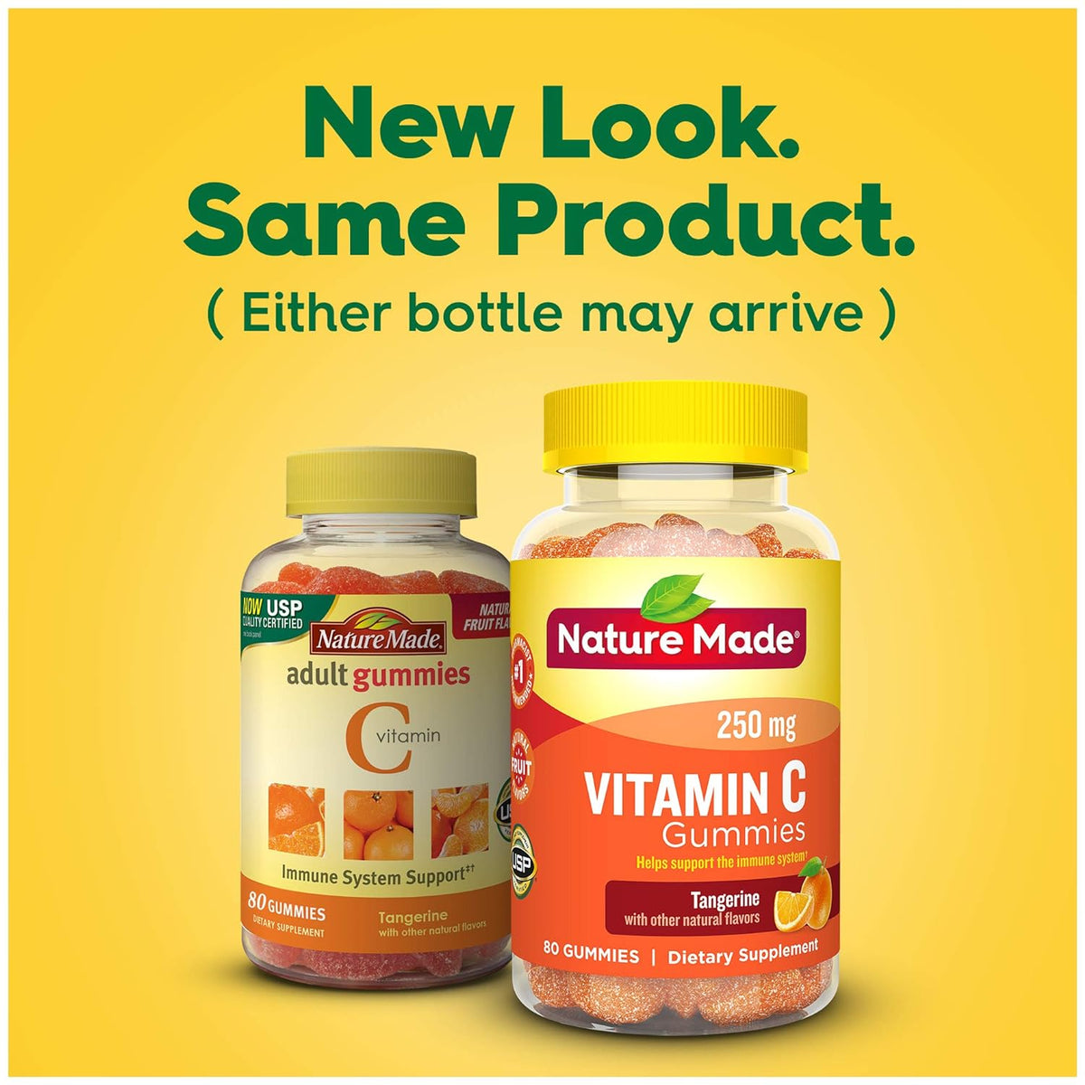 Nature Made Vitamin C Gummies 250mg 80 Count,031604028435