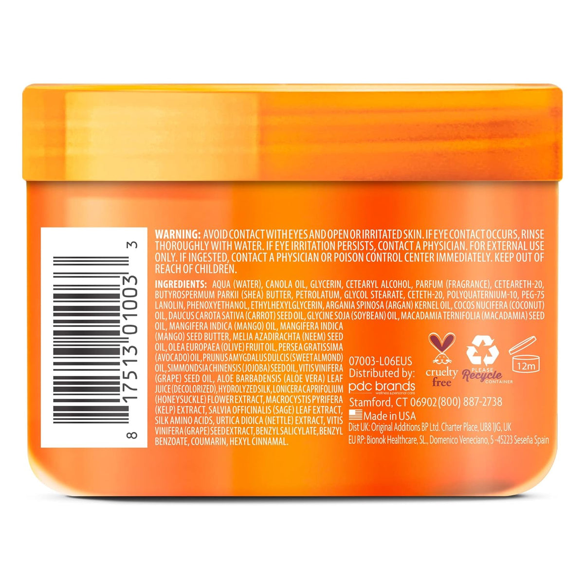 Cantu Shea Butter Coconut Curling Cream 340g,817513010033