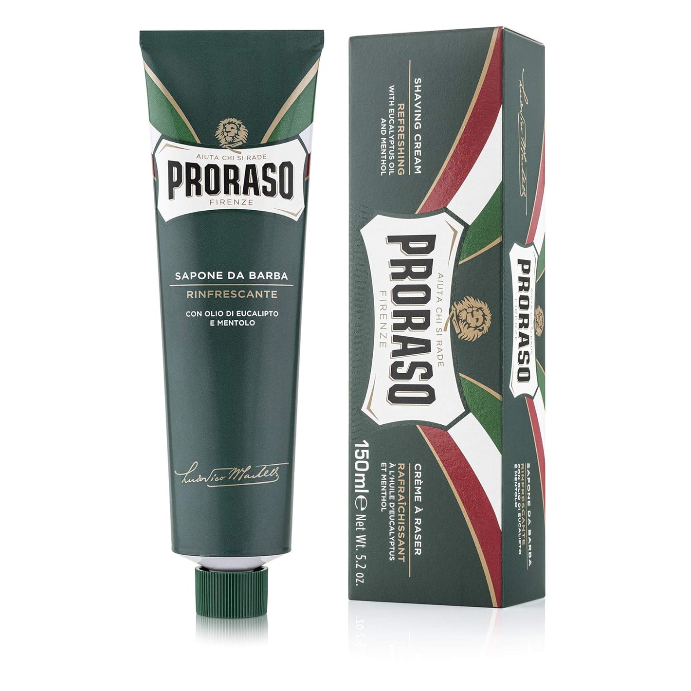 Proraso Refreshing Eucalyptus Oil & Menthol Shaving Cream 150ml