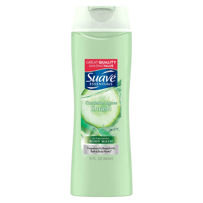 Suave Essentials Cucumber Agave Smash Refreshing Body Wash 443ml