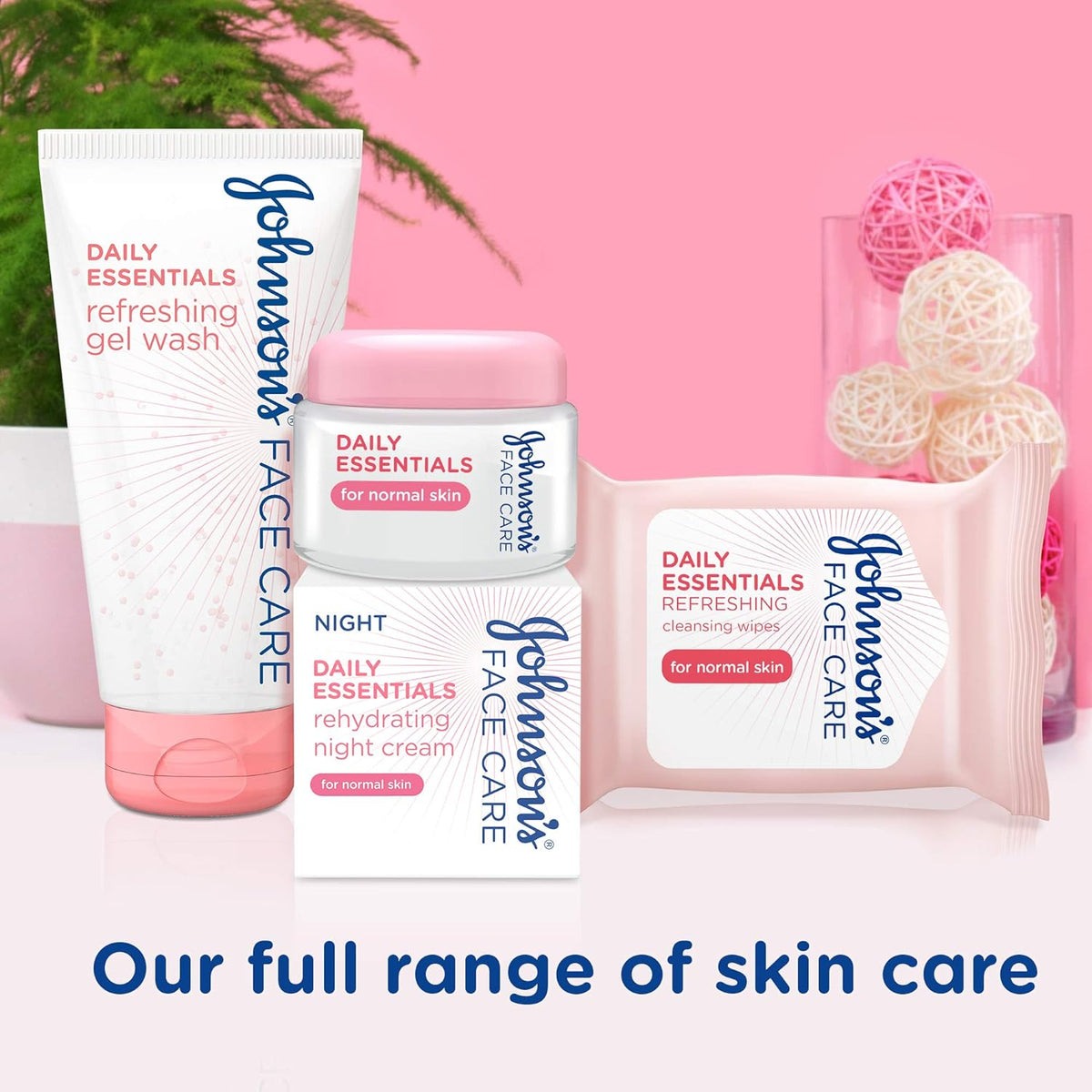 Johnson's Face Care Daily Essentials Refreshing Gel Wash For Normal Skin 150ml,3574660583861