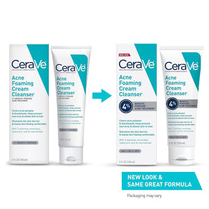 CeraVe Acne Foaming Cream Cleanser 150ml  new look