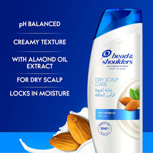 Head & Shoulders Dry Scalp Care Almond Oil Anti-Dandruff Shampoo 400ml,5011321986794,