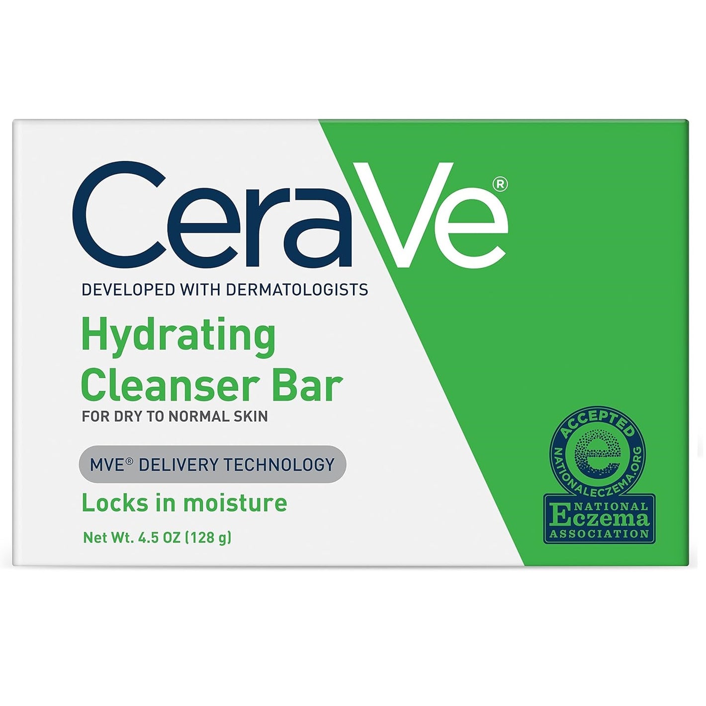 CeraVe Hydrating Cleanser Bar Soap For Dry/Normal Skin 128g,3606000537682,