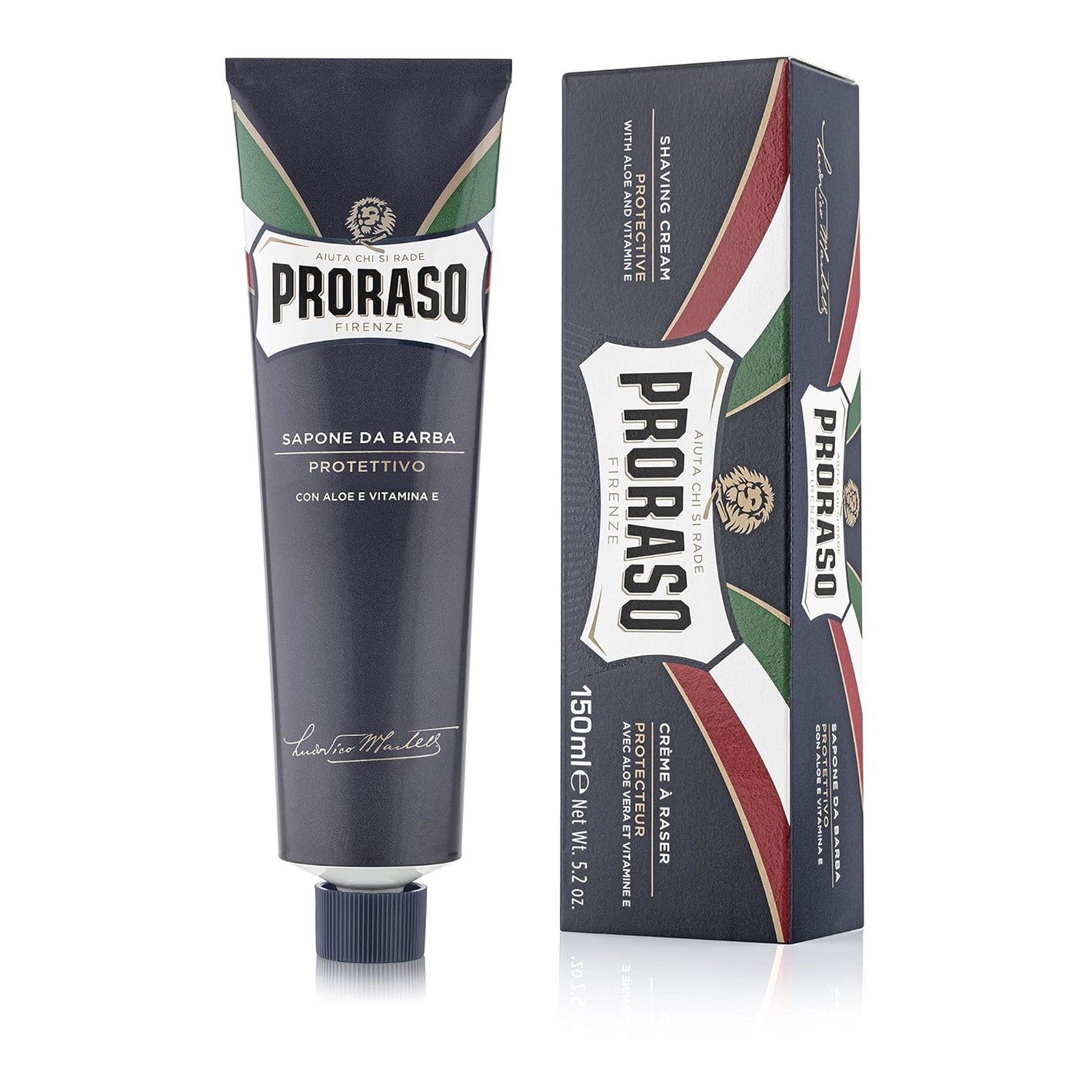 Proraso Protective Aloe & Vitamin E Shaving Cream 150ml