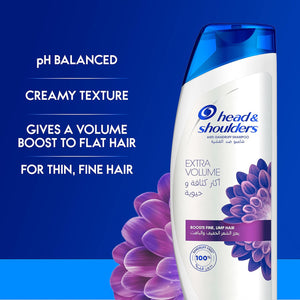 Head & Shoulders Extra Volume Anti-Dandruff Shampoo 400ml,5011321361027,