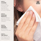 Arbonne Makeup Remover Wipes - Dissolve the Day Facial Cleansing Makeup Wipes for Women, Gentle Cleansing Towelette for Face, Removes Dirt and Sweat