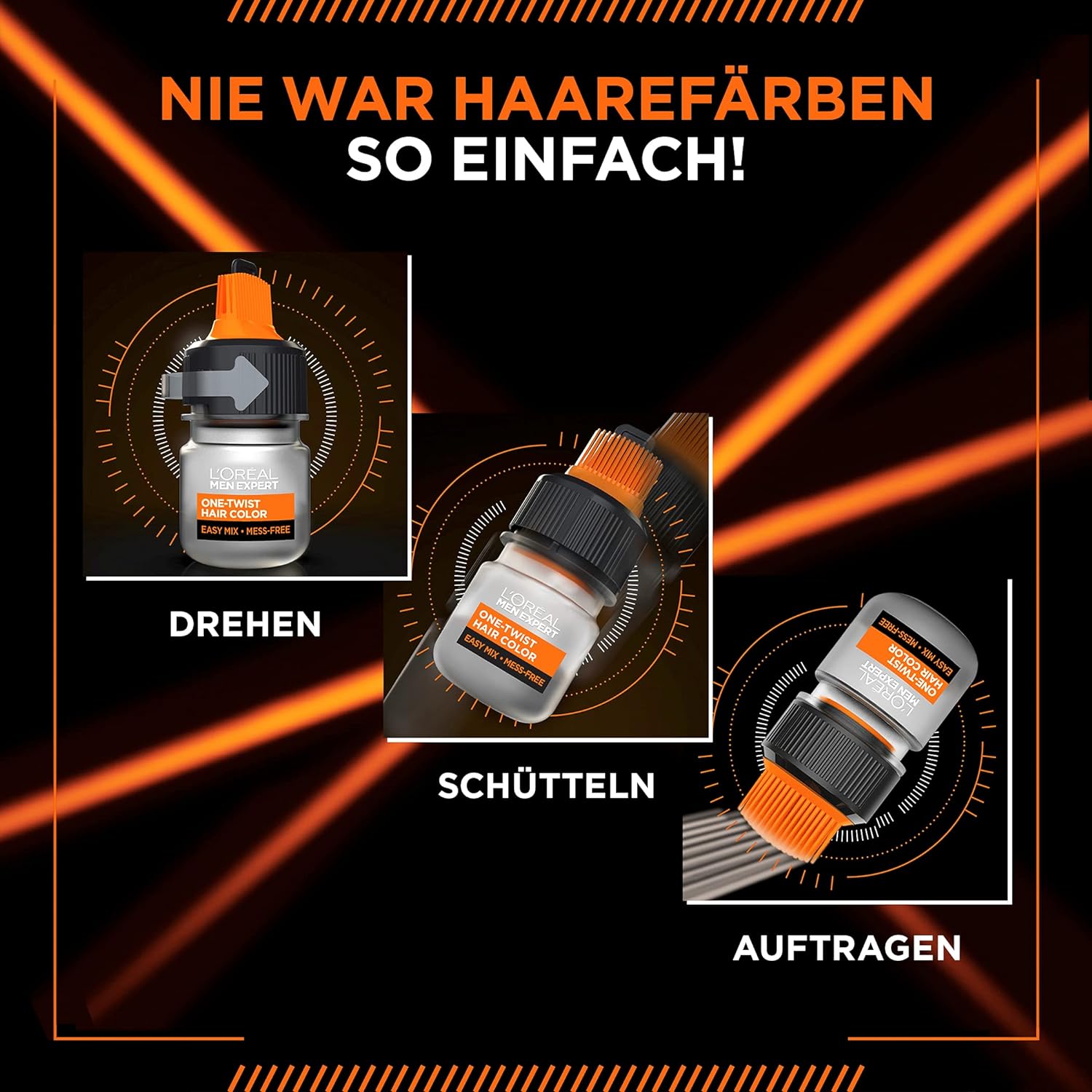 L'Oreal Paris Men Expert Light-Medium Brown.05 One Twist Hair Colour,3600523993291