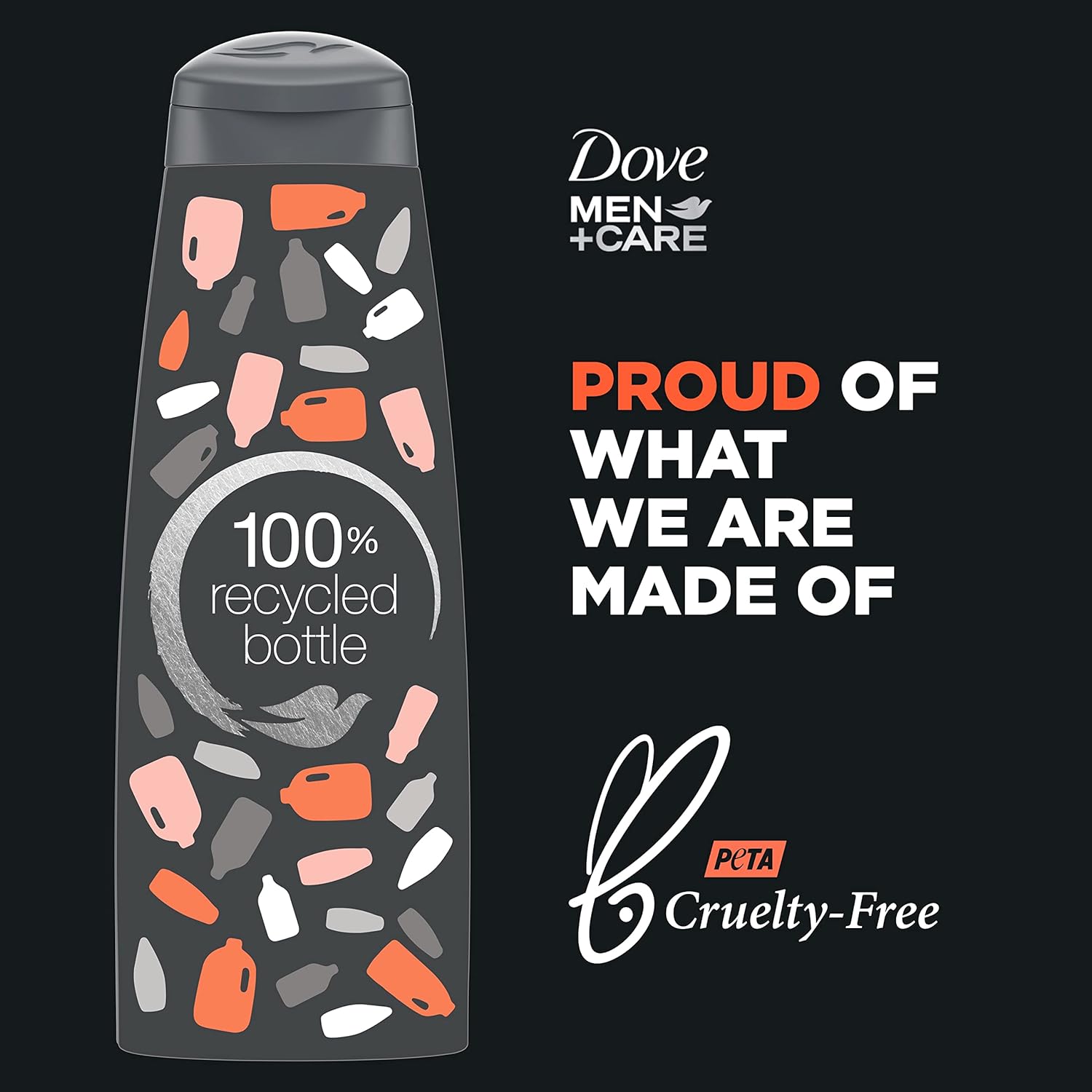 Dove Men +Care Hair Defense 2-In-1 Shampoo + Conditioner 355ml,079400479907,