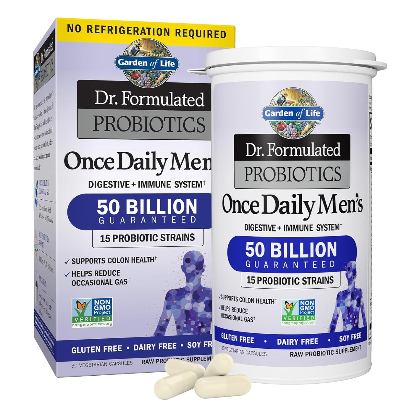 Garden Of Life Dr. Formulated Probiotics Once Daily Men's 30 Veg Capsules