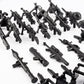 83 Pcs Weapons Pack Military, Toy Soldiers Figures US Army Battle Toy Set, Weapon Battle Building Blocks Compatible With Major Brand, 3 Years Old And Up,
