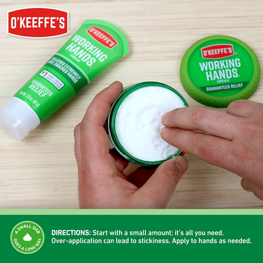 O'Keeffe's Working Hands Cream For Extremely Dry, Cracked Hands 96g,722510035005
