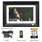 KODAK RDPF-1020V 10.1 Inch 8GB Storage Black Digital Wooden Photo Frame