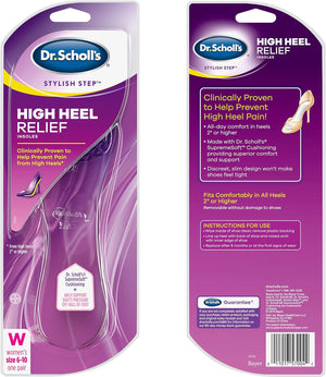 Dr. Scholl's Stylish Step High Heel Relief Insoles 1 Pair (Women's 6-10)