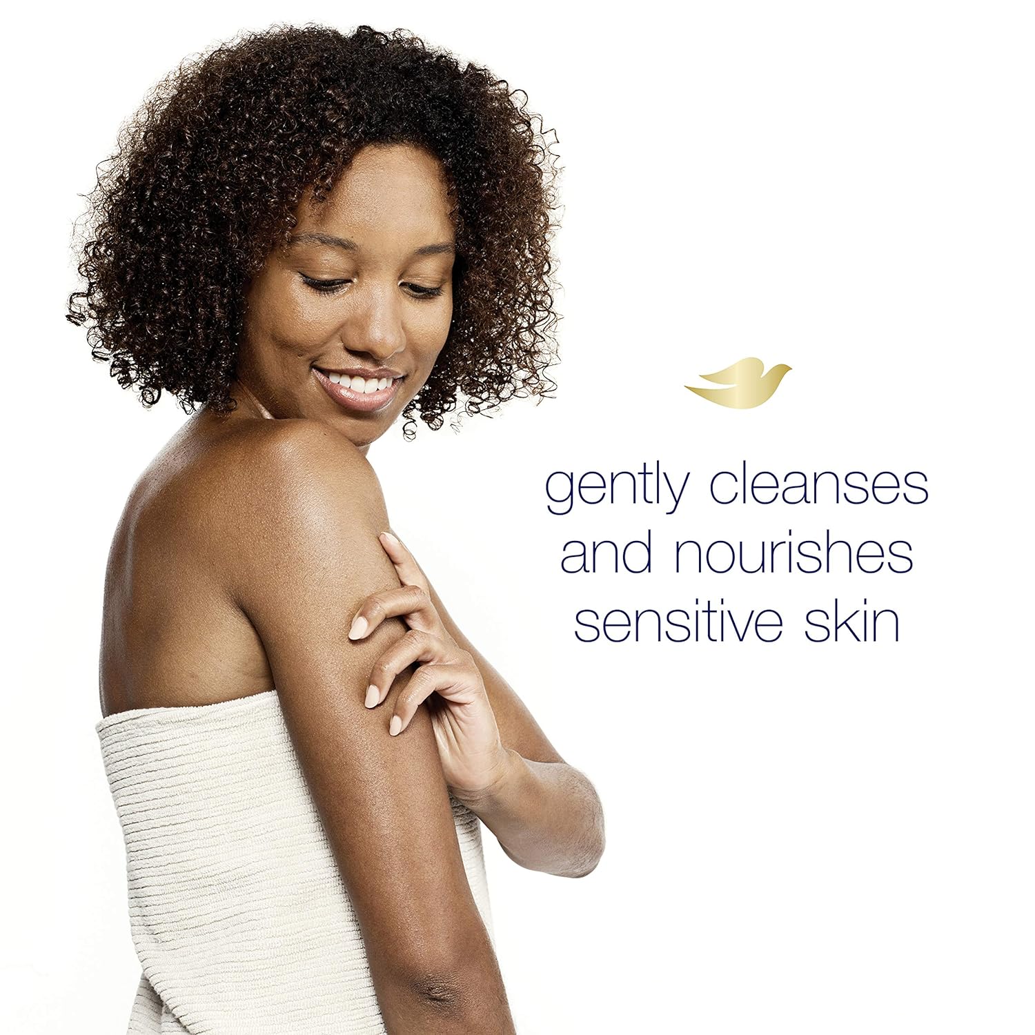 Dove Sensitive Skin Hypoallergenic Nourishing Body Wash 650ml,011111122246,