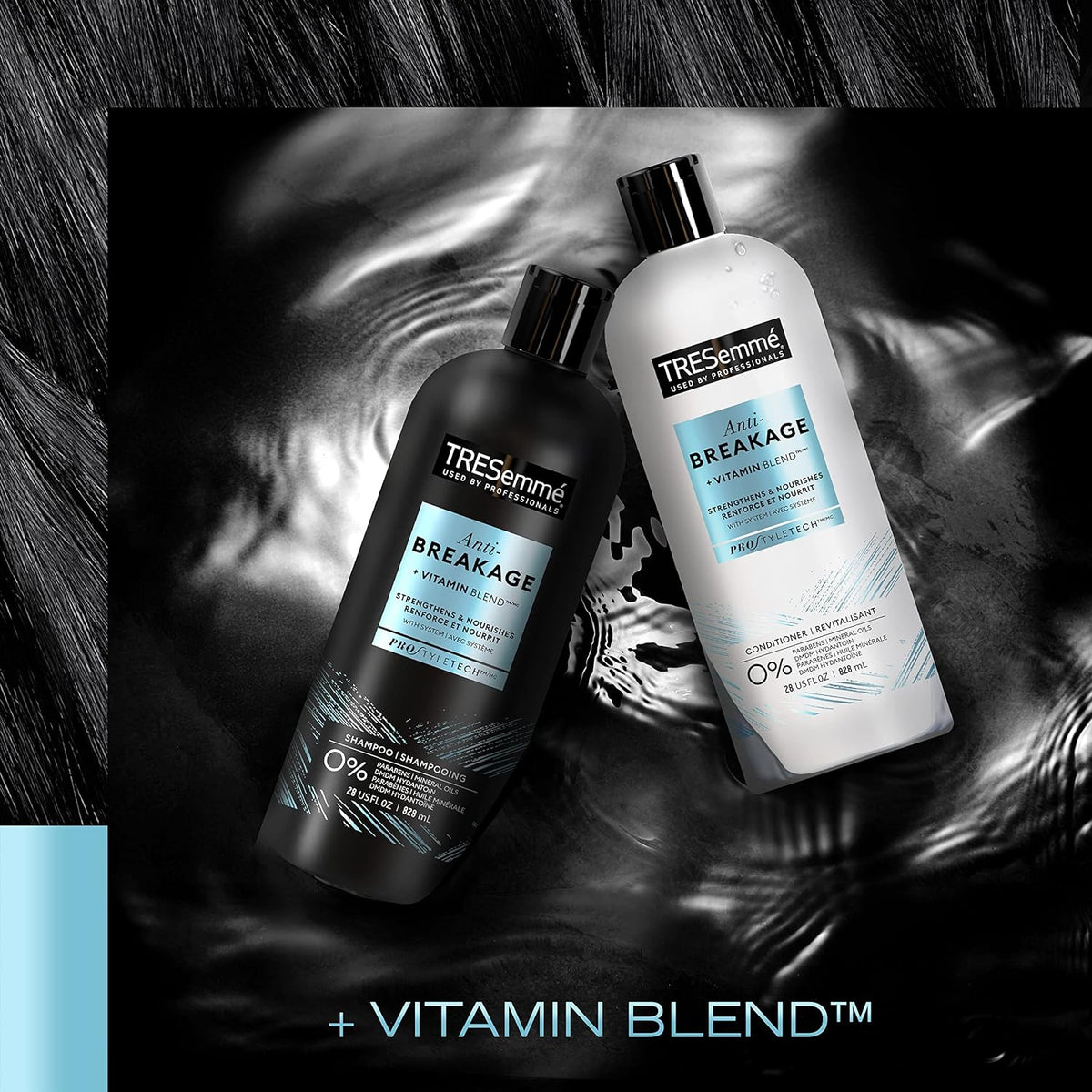 Tresemme Anti-Breakage Vitamin Blend Shampoo 828ml,022400393667