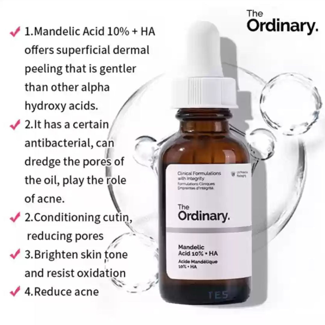 The Ordinary Mandelic Acid 10% + HA Serum 30ml