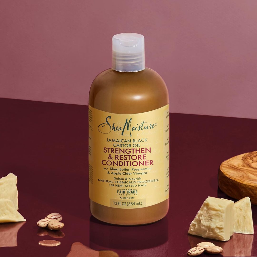 Shea Moisture Jamaican Black Castor Oil Strengthen & Restore Conditioner 384ml,764302215592
