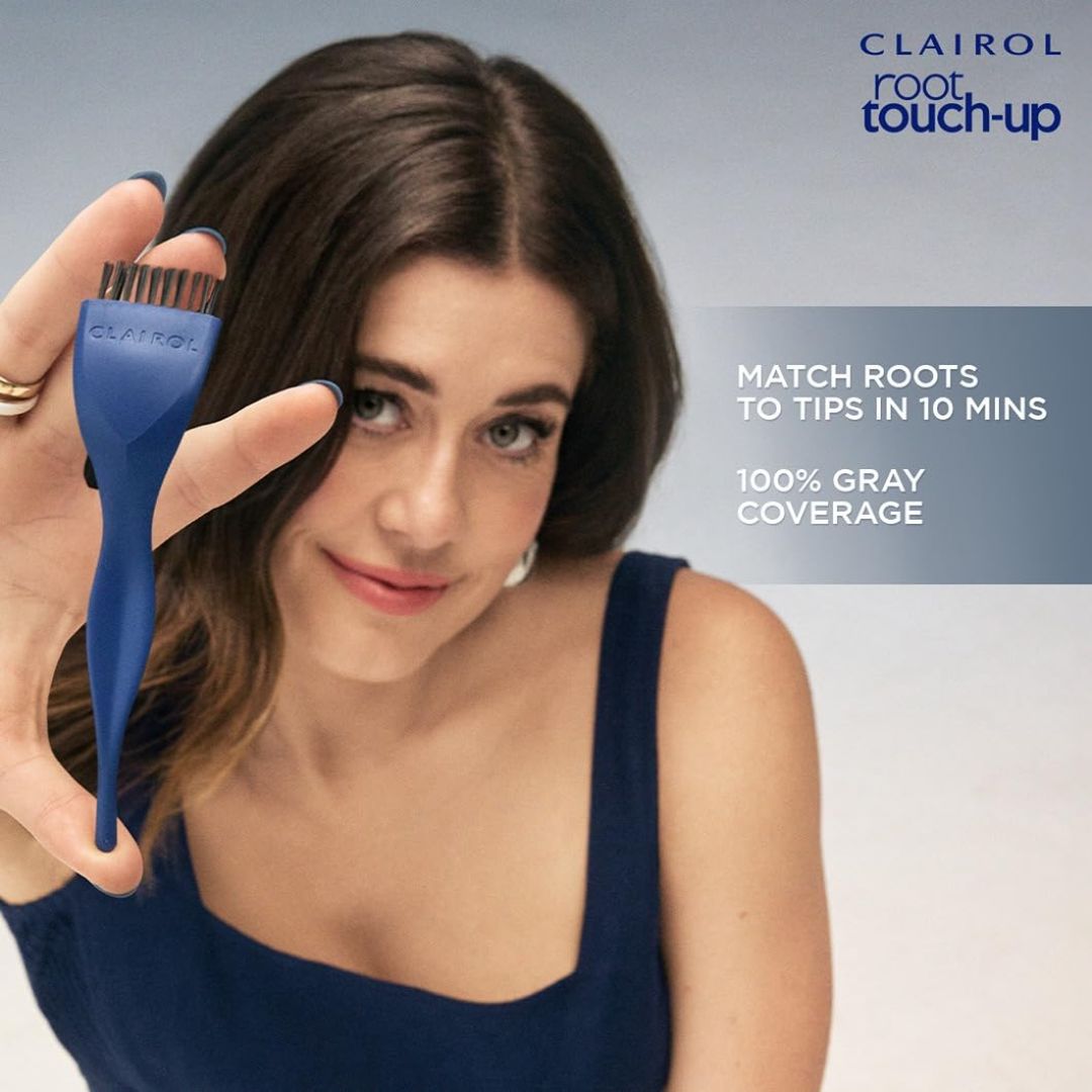 Clairol 5 Medium Brown Colorblend Permanent Root Touch-Up Kit