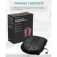 Nekteck NK-FM-100-BLK 48W Black Foot Massager Machine & Built in Adapter