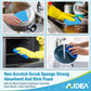 Aidea Non-Scratch Scrub Sponge, 24 Count, Sponges for Dishes & Kitchen Cleaning, Cleans Fast Without Scratching, Stands Up to Stuck-On Grime
