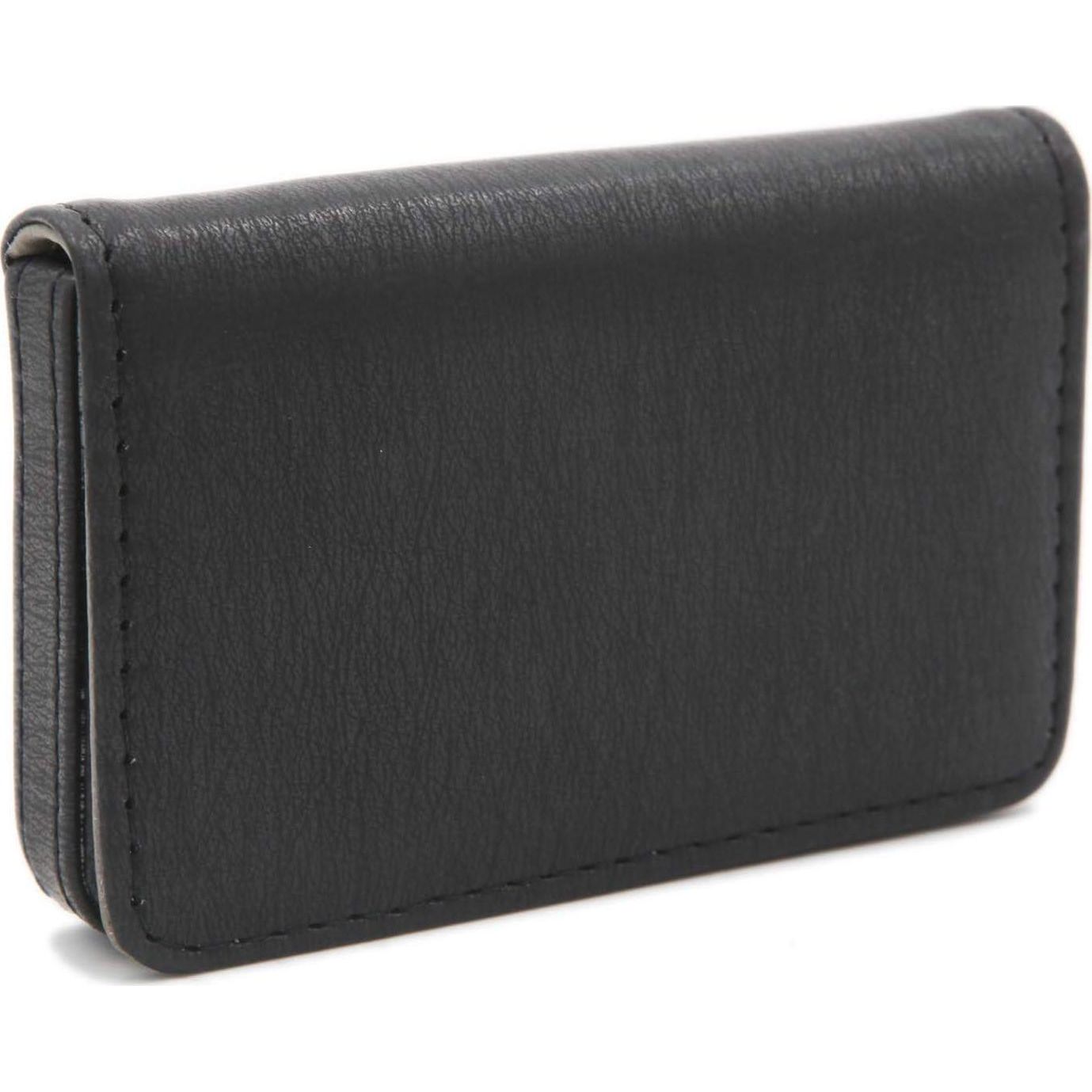 AI-DEE RFID Blocking Wallet - Minimalist Leather Business Credit Card Holder - Black2,