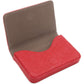 AI-DEE RFID Blocking Wallet - Minimalist Leather Business Credit Card Holder - Red2,