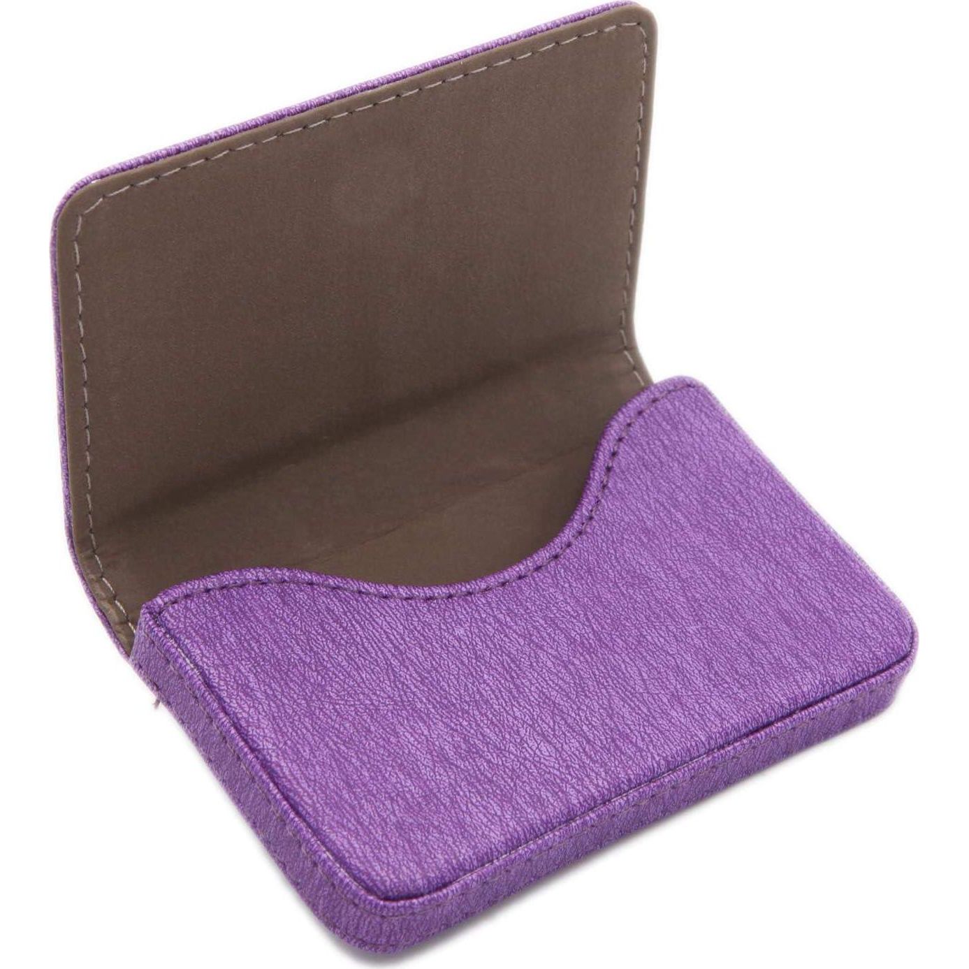 AI-DEE RFID Blocking Wallet - Minimalist Leather Business Credit Card Holder - Purple2,