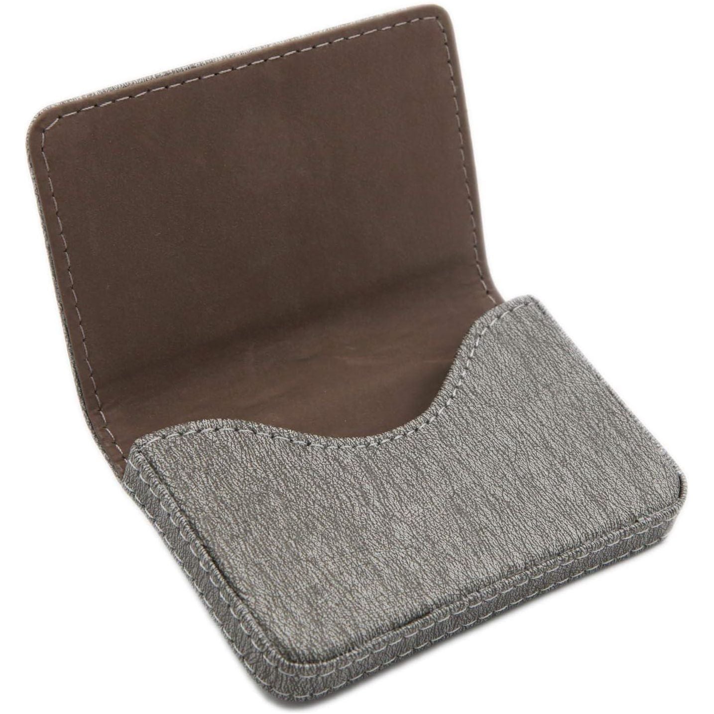 AI-DEE RFID Blocking Wallet - Minimalist Leather Business Credit Card Holder - Gray2,